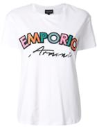 Emporio Armani Branded T-shirt - White
