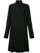 Ma+ Double Fold Coat, Men's, Size: 48, Black, Hemp/wool