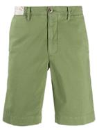 Incotex Classic Bermuda Shorts - Green