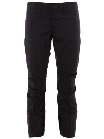 Christopher Nemeth Cropped Trousers - Black