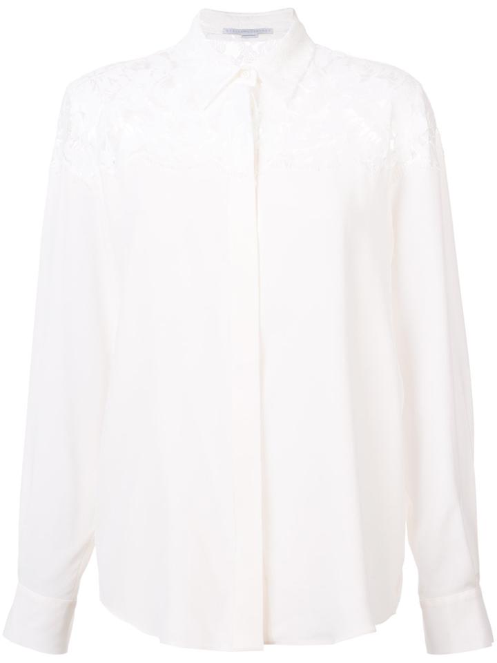 Stella Mccartney Lace Collar Blouse - White