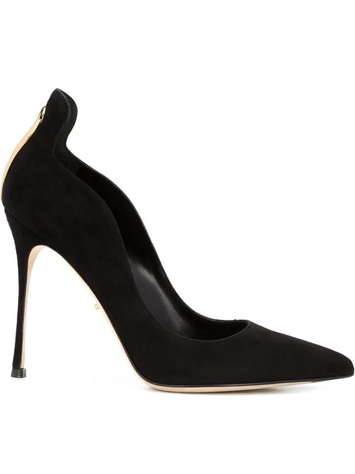 Sergio Rossi Cut Out Stiletto Pumps