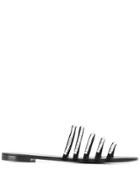 Giuseppe Zanotti Slip-on Michela Sandals - Black