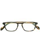 Oliver Peoples Larrabee Glasses, Brown, Acetate