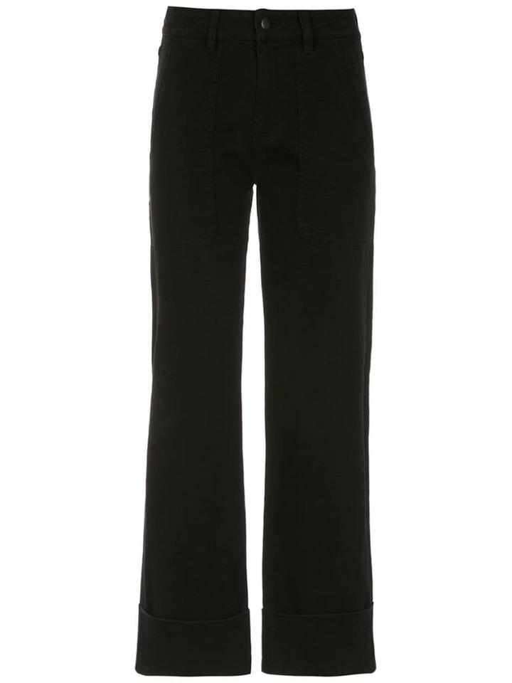Andrea Bogosian Cropped Trousers - Black