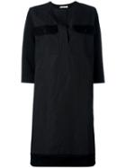 Marni Corduroy Dress, Women's, Size: 44, Black, Cotton/linen/flax