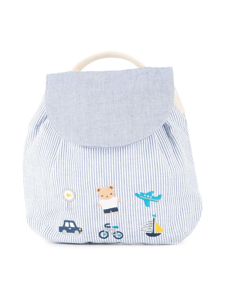 Familiar Foldover Changing Bag - Blue