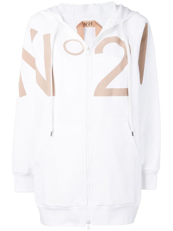 Nº21 Oversized Hoodie - White