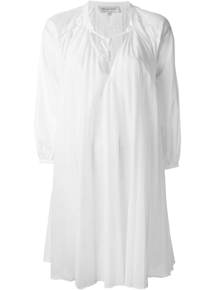 Io Ivana Omazic Pleated Shirt Dress