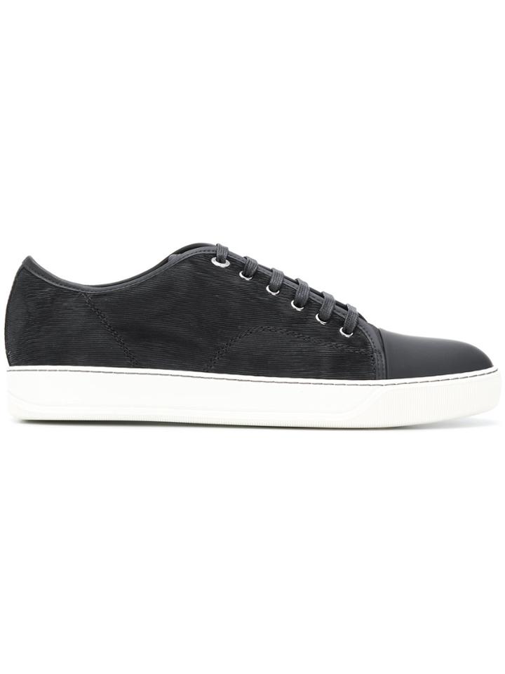 Lanvin Ddb1 Low Top Sneakers - Black