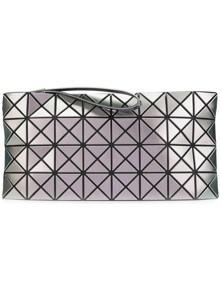 Bao Bao Issey Miyake 'prism' Clutch, Women's, Grey, Nylon/polyester/polyurethane/pvc
