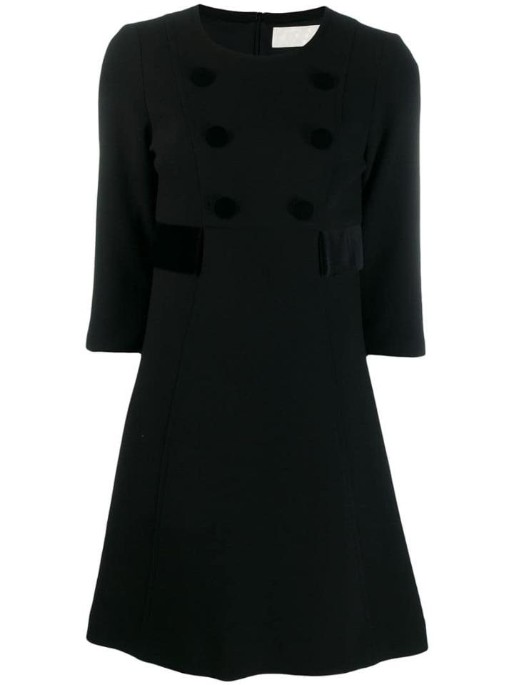 Goat Isme Dress - Black