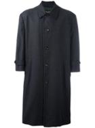 Comme Des Garçons Pre-owned Single Breasted Oversized Coat - Grey