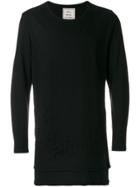 Maison Mihara Yasuhiro Distressed Sweatshirt - Black