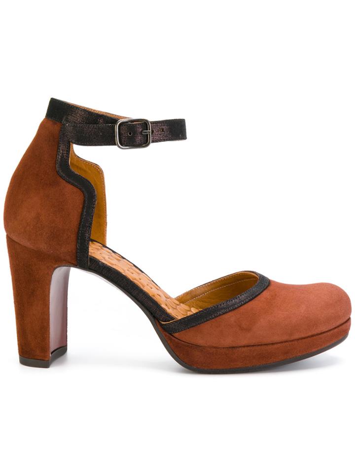 Chie Mihara Taro Round Toe Pumps - Brown