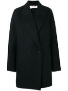 Damir Doma Double Breasted Coat - Black