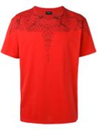 Marcelo Burlon County Of Milan Spider-web Print T-shirt, Men's, Size: Xs, Red, Cotton