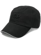 Cp Company Adjustable Baseball Cap - Black