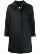 Mackintosh Dunoon Black Bonded Cotton Short Coat Lr-1005d