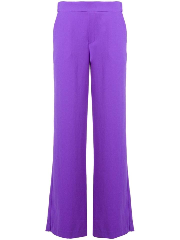 P.a.r.o.s.h. Wide Leg Trousers - Purple