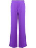 P.a.r.o.s.h. Wide Leg Trousers - Purple