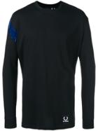 Raf Simons X Fred Perry Panelled Sweatshirt - Black