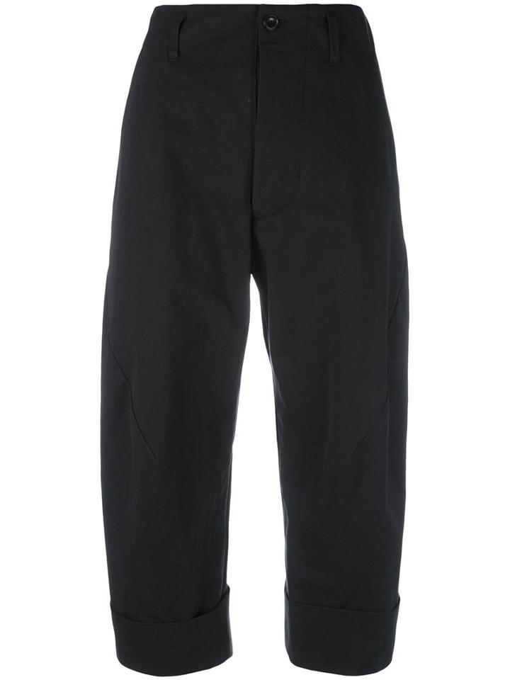 Klasica - Cropped Trousers - Women - Cotton/nylon/polyester - 3, Black, Cotton/nylon/polyester