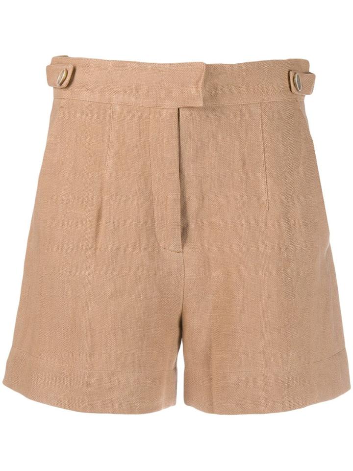 Eleventy High Rise Shorts - Neutrals