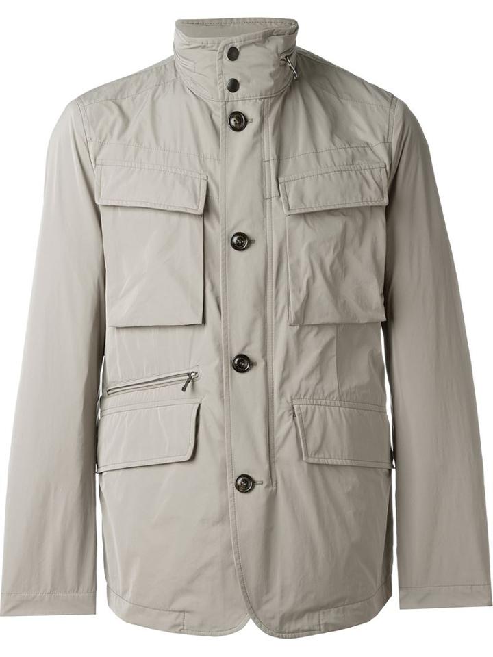 Moncler Rheims Jacket, Men's, Size: 4, Nude/neutrals, Polyester/polyamide