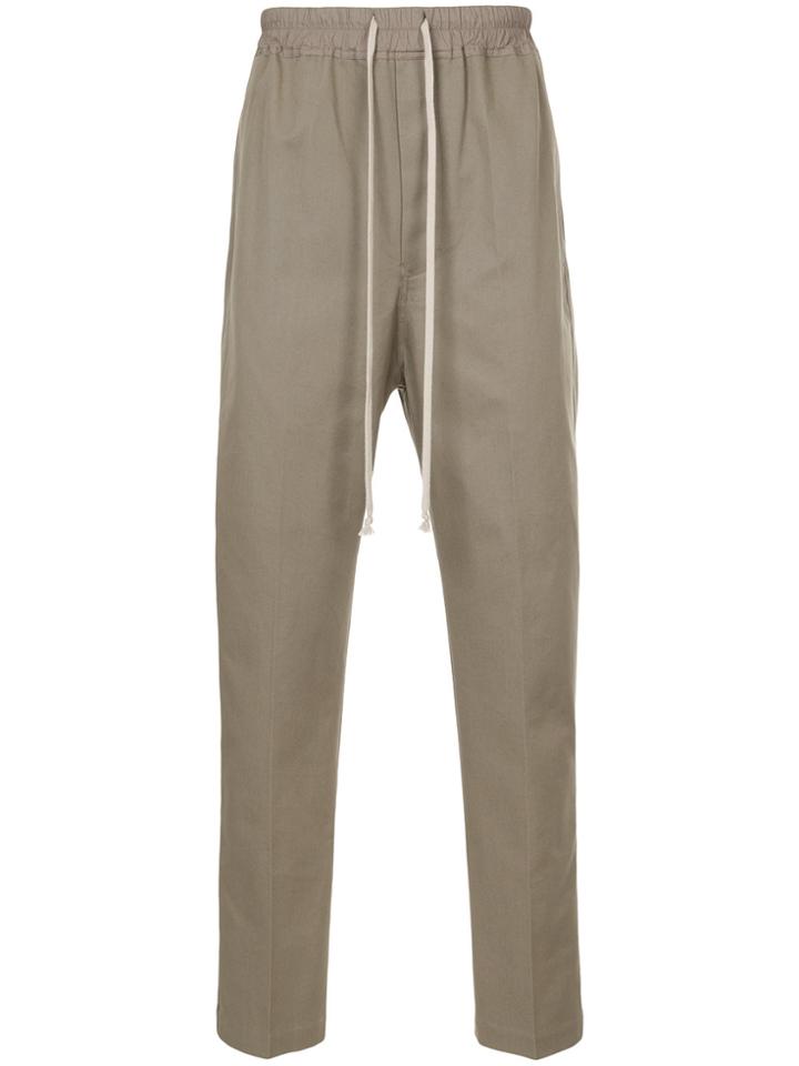 Rick Owens Drawstring Trousers - Grey