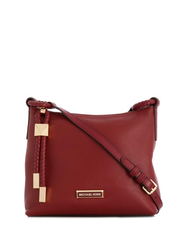 Michael Michael Kors Lexington Large Cross-body Bag - Red