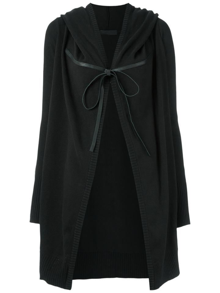 Uma Raquel Davidowicz Hooded Cardigan - Black