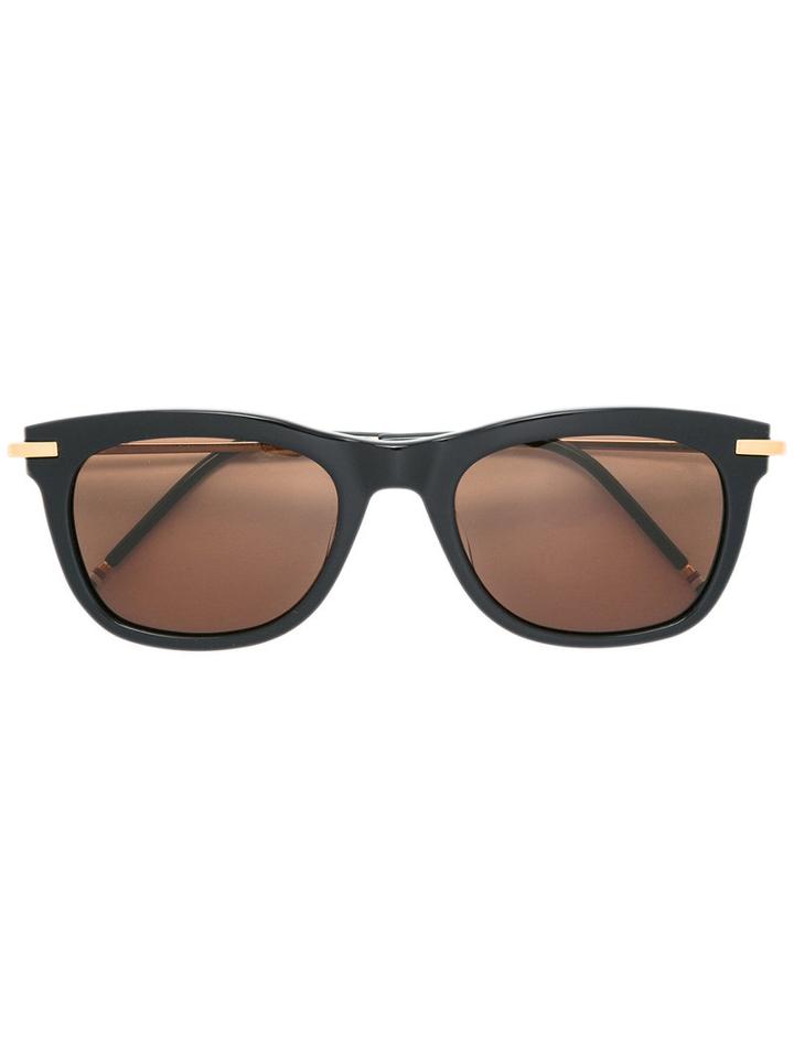 Thom Browne - Square Shaped Sunglasses - Unisex - Acetate/metal - 52, Blue, Acetate/metal