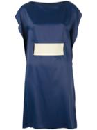Mm6 Maison Margiela Belted Dress - Blue