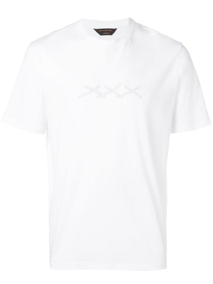 Ermenegildo Zegna Xxx Short-sleeve Fitted T-shirt - White