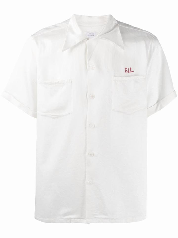 Visvim Printed Logo Shirt - White