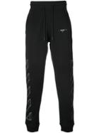 Off-white 3d Line Print Track Trousers - Black