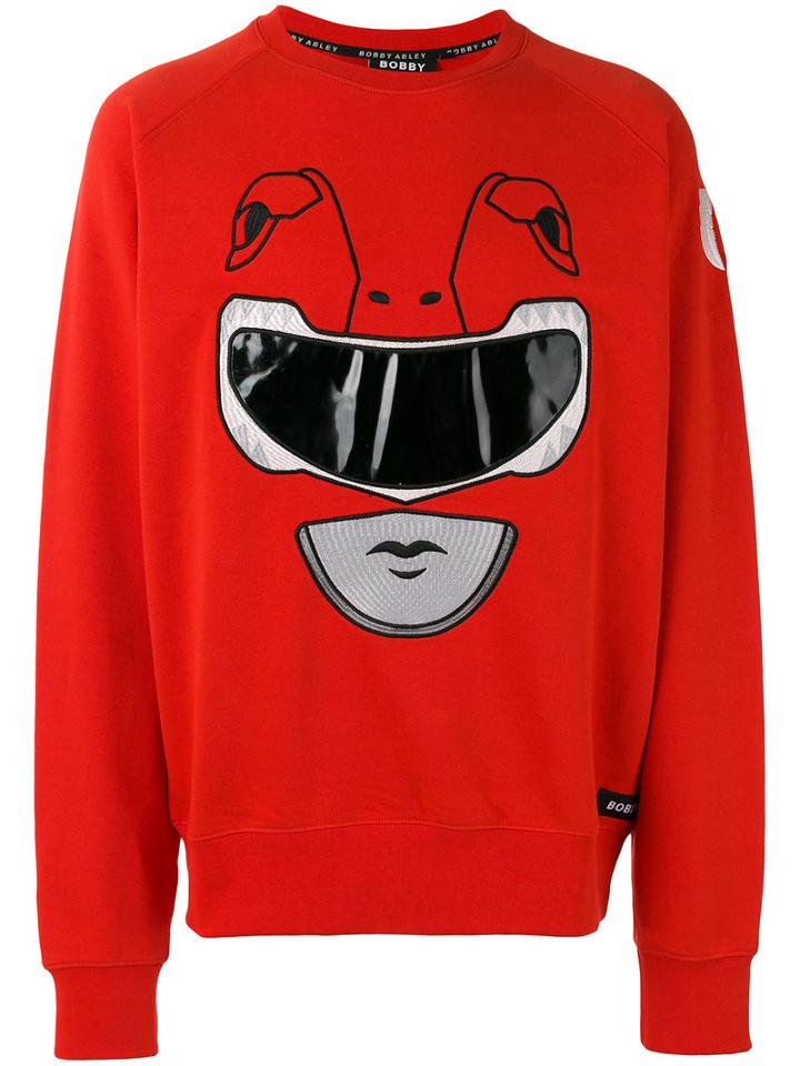 Bobby Abley - Ranger Sweatshirt - Unisex - Cotton/polyurethane - S, Red, Cotton/polyurethane