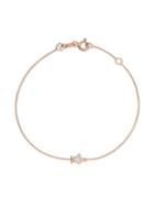 Kismet By Milka 14kt Rose Gold Fish Diamond Charm Bracelet