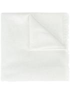 Brunello Cucinelli Frayed Scarf, Women's, Nude/neutrals, Silk/polyamide/polyethylene/cashmere