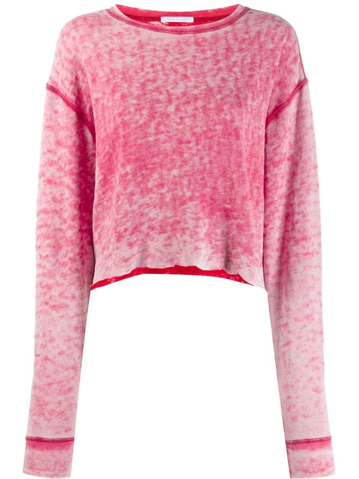 John Elliott Tie-dye Print Sweatshirt - Red