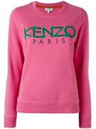 Kenzo Kenzo Paris Rope Sweatshirt, Women's, Size: Medium, Pink/purple, Cotton