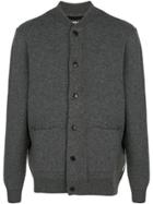 Barbour Button Knitted Cardigan - Grey