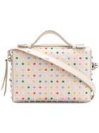 Tod's Mini Gommino Studded Crossbody Bag - White