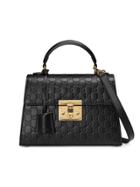 Gucci Padlock Gucci Signature Top Handle Bag - Black