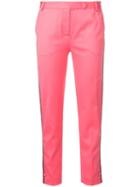 Styland Cropped Tailored Suit Trousers - Pink