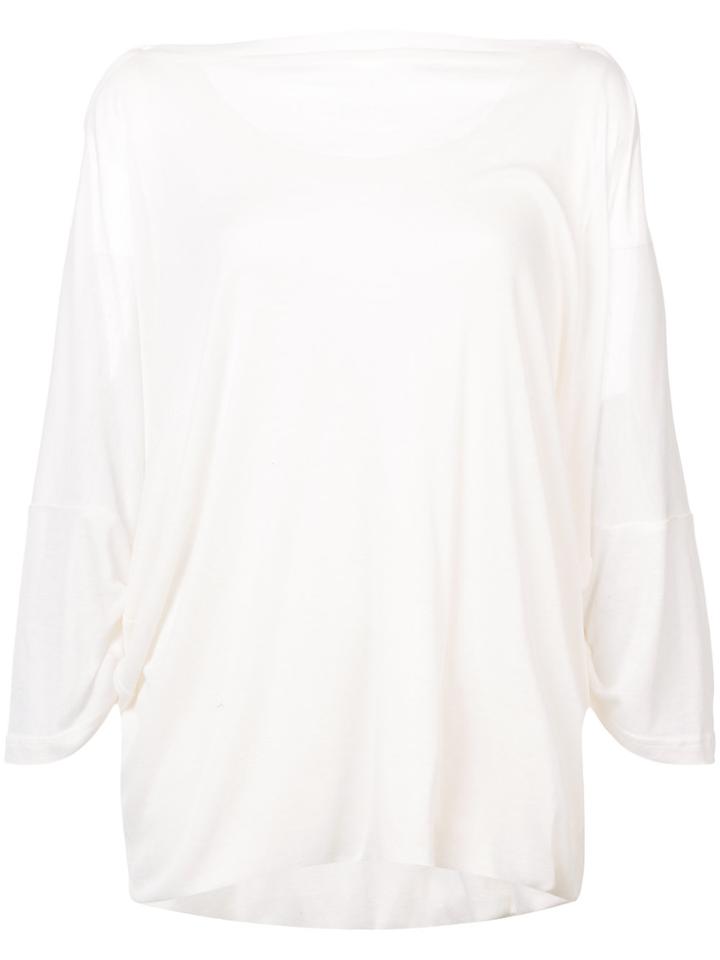 Ann Demeulemeester Sleeveless Flared Dress - White