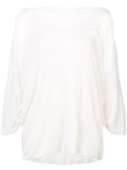 Ann Demeulemeester Sleeveless Flared Dress - White