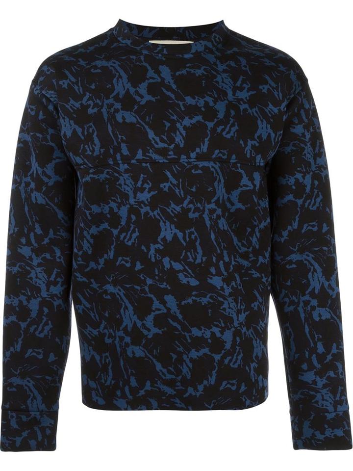 Marni Marble Print Sweatshirt