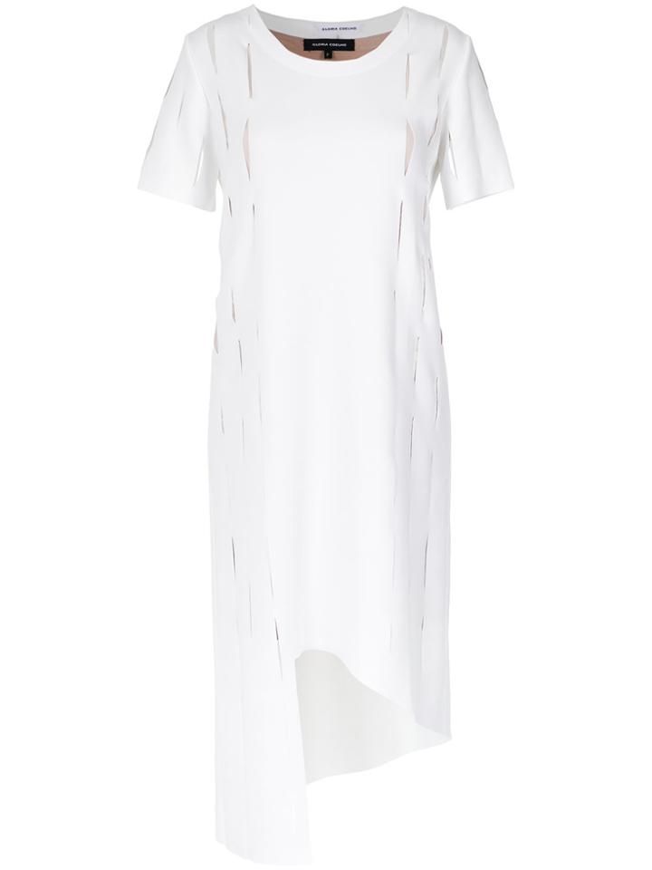 Gloria Coelho Kirigami Dress - White